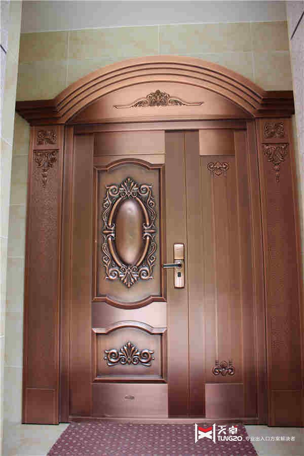 家用入戶門銅門西安戶縣太平峪九龍灣別墅入戶銅門秦嶺別墅IMG_7733.JPG